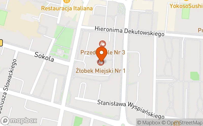 Lokalizacja: Żłobek Miejski nr 1 w Tarnobrzegu