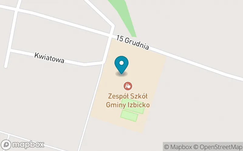 Lokalizacja: Szkoła Podstawowa im. Franciszka Myśliwca w Izbicku