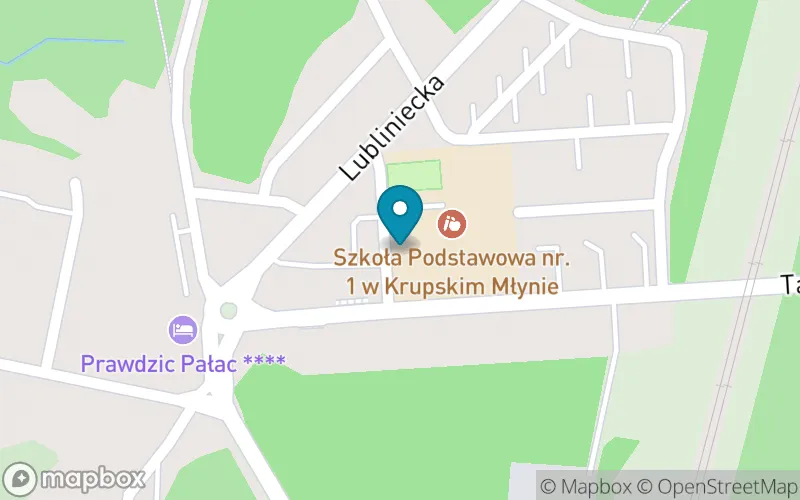 Lokalizacja: Szkoła Podstawowa nr 1 w Krupskim Młynie