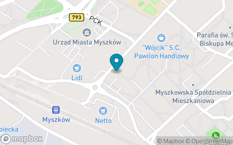 Lokalizacja: Niepubliczna Szkoła Terapeutyczna Arka Noego w Myszkowie