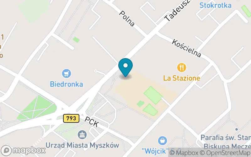 Lokalizacja: Szkoła Muzyczna I Stopnia w Myszkowie