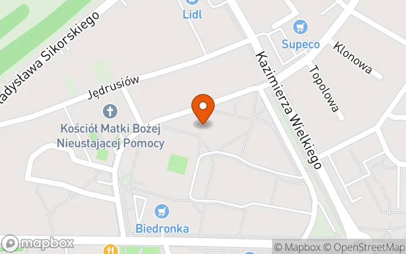 Lokalizacja: Niepubliczny Żłobek "Nazaret"