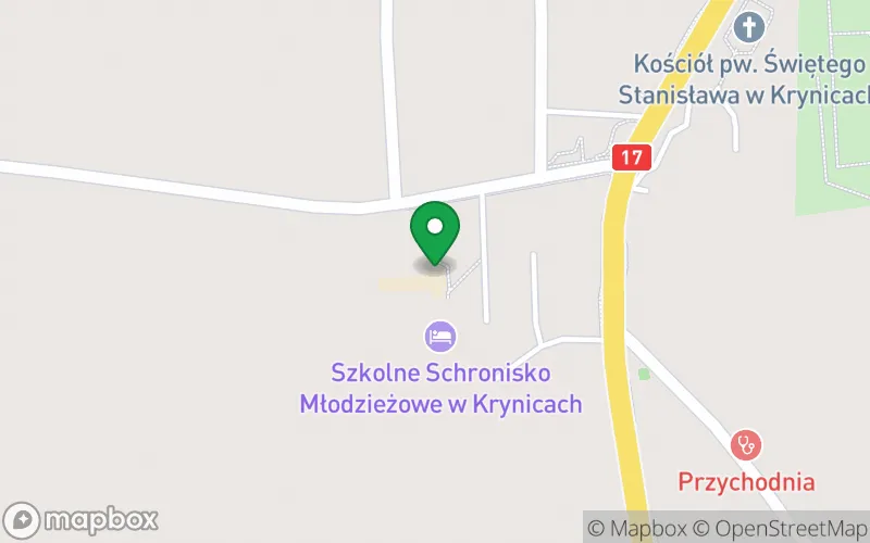 Lokalizacja: Przedszkole Publiczne im. Marii Kaczyńskiej w Krynicach