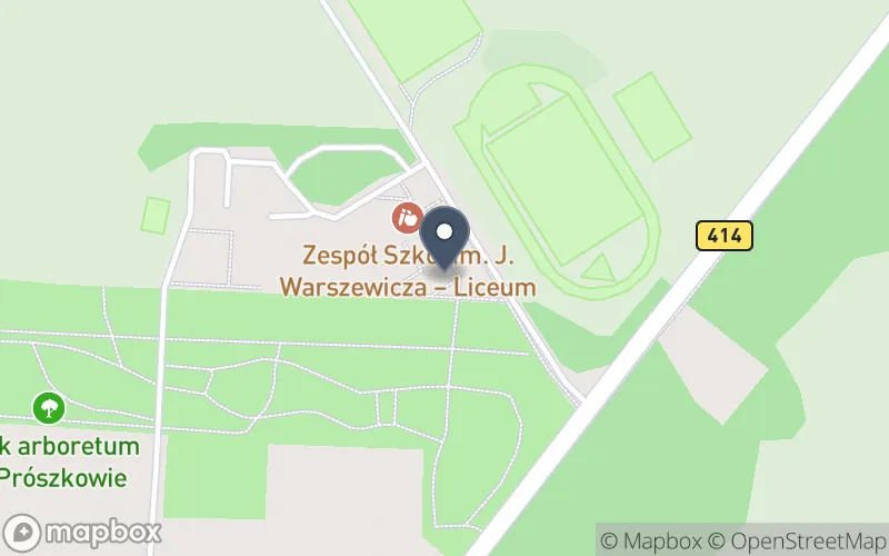 Lokalizacja: Zespół Szkół im. Józefa Warszewicza w Prószkowie