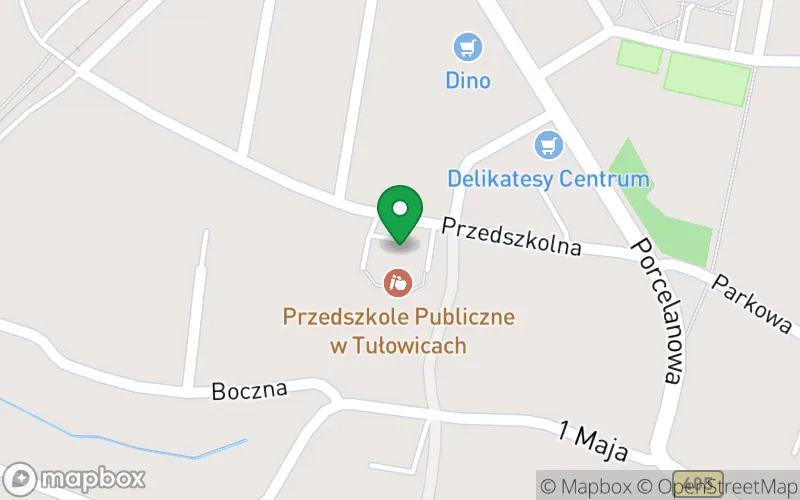 Lokalizacja: Przedszkole Publiczne w Tułowicach