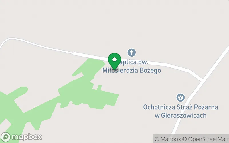 Lokalizacja: Punkt Przedszkolny w Publicznej Szkole Podstawowej w Gieraszowicach