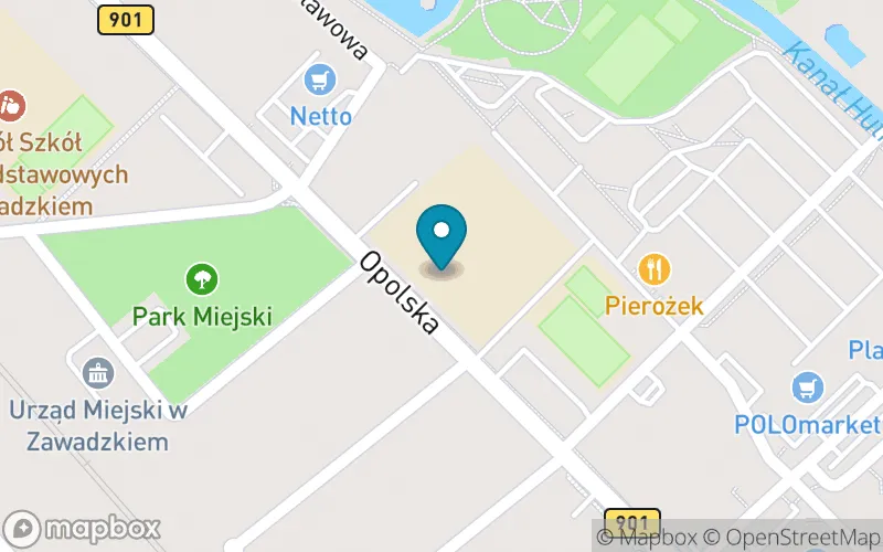 Lokalizacja: Publiczna Szkoła Podstawowa w Zawadzkiem