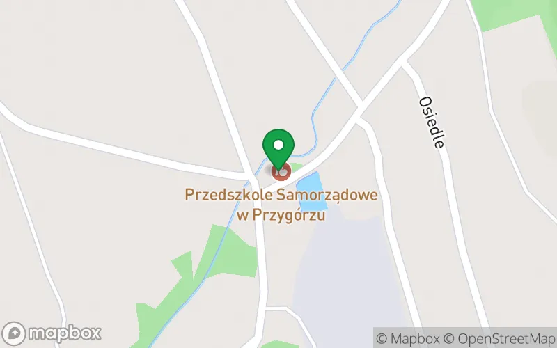 Lokalizacja: Przedszkole Samorządowe w Przygórzu
