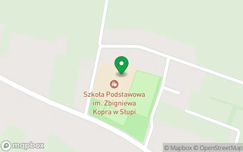Lokalizacja: Zespół Placówek Oświatowych w Słupi - Przedszkole Publiczne