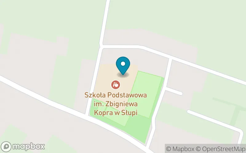 Lokalizacja: Zespół Placówek Oświatowych w Słupi - Szkoła Podstawowa im. Zbigniewa Kopra