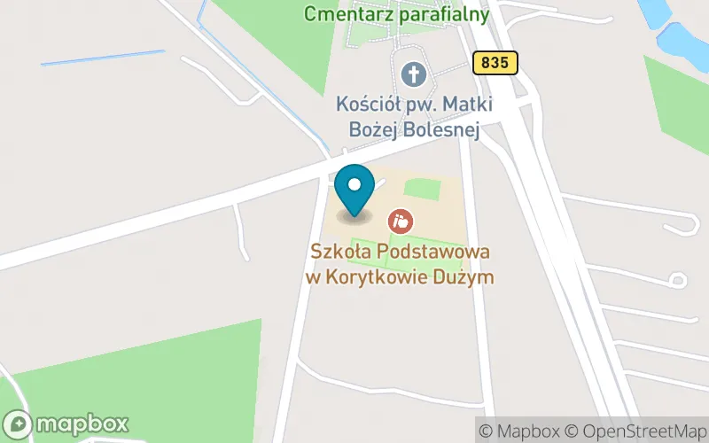 Lokalizacja: Szkoła Podstawowa w Korytkowie Dużym
