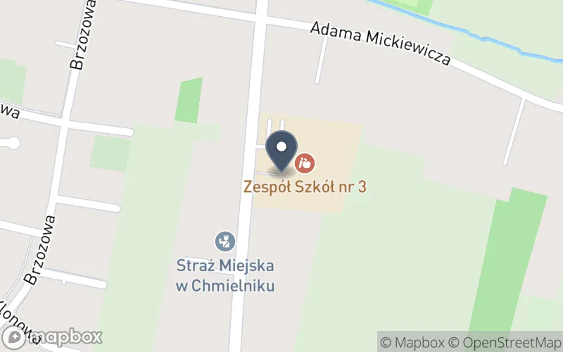 Lokalizacja: Powiatowy Zespół Szkół w Chmielniku