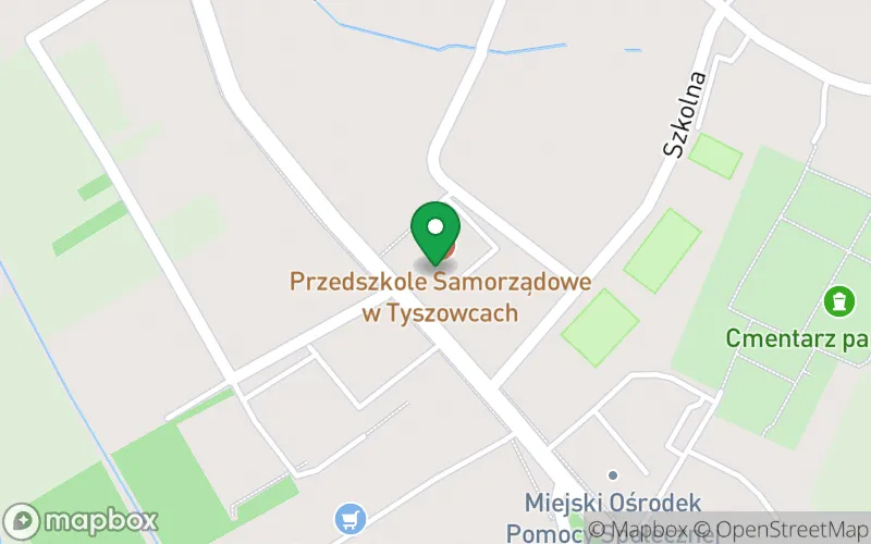 Lokalizacja: Przedszkole Samorządowe w Tyszowcach
