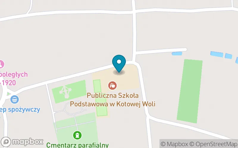 Lokalizacja: Publiczna Szkoła Podstawowa im. Marii Skłodowskiej-Curie w Kotowej Woli