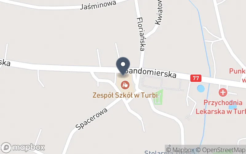 Lokalizacja: Zespół Szkół w Turbi