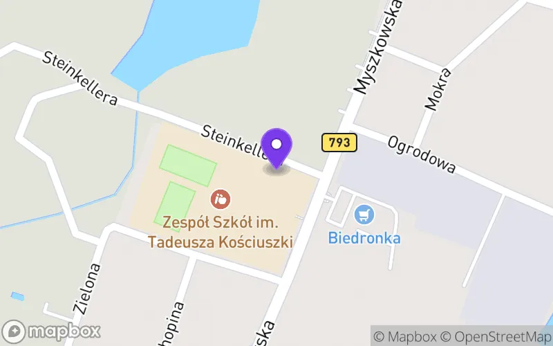 Lokalizacja: Zespół Szkół im. T. Kościuszki Technikum w Żarkach