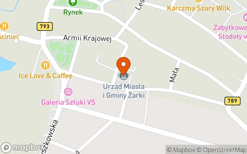 Lokalizacja: Klub Dziecięcy w Żarkach