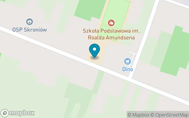 Lokalizacja: Szkoła Podstawowa im. Roalda Amundsena w Skroniowie