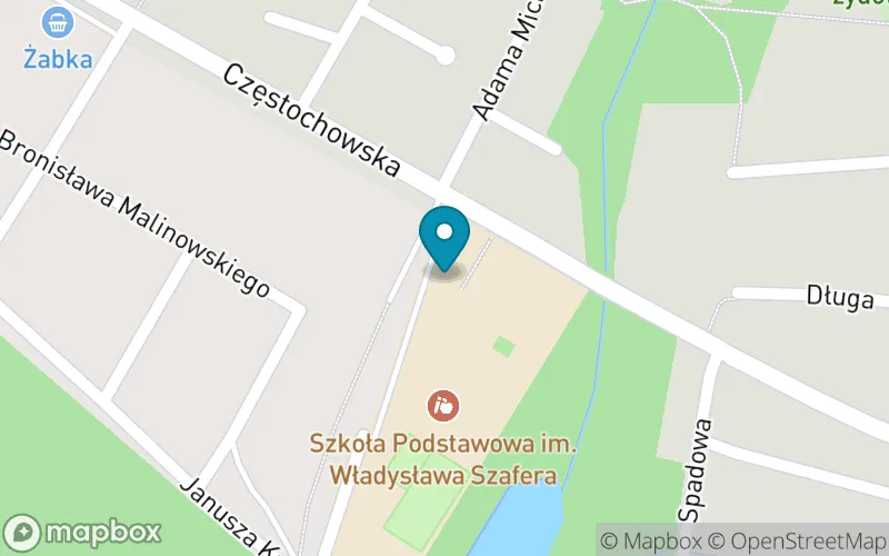 Lokalizacja: Szkoła Podstawowa im. Władysława Szafera w Żarkach