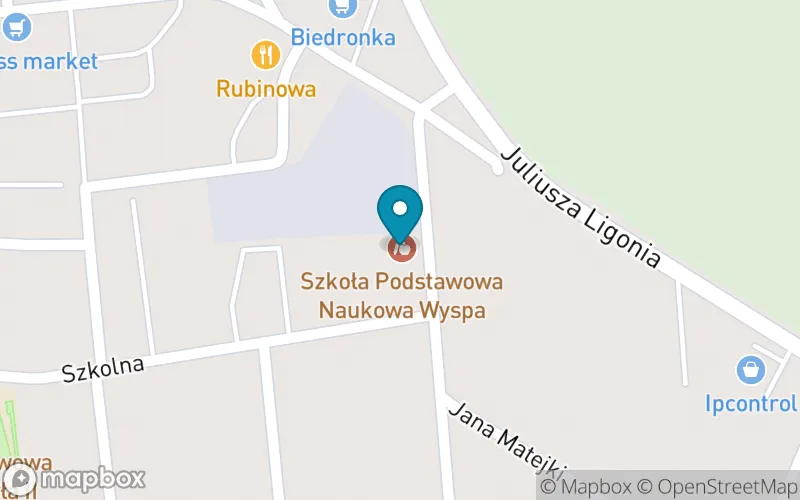 Lokalizacja: Szkoła Podstawowa "Naukowa Wyspa"