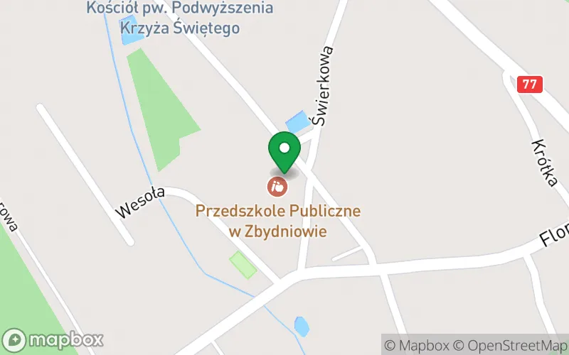 Lokalizacja: Przedszkole Publiczne w Zbydniowie