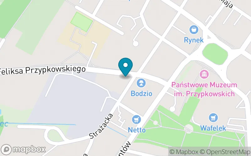 Lokalizacja: Szkoła Specjalna Przysposabiająca do Pracy w Jędrzejowie
