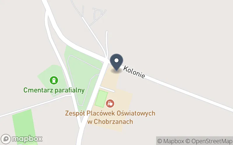 Lokalizacja: Zespół Placówek Oświatowych w Chobrzanach