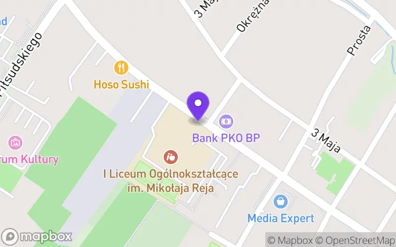 Lokalizacja: I Liceum Ogólnokształcące im. Mikołaja Reja w Jędrzejowie