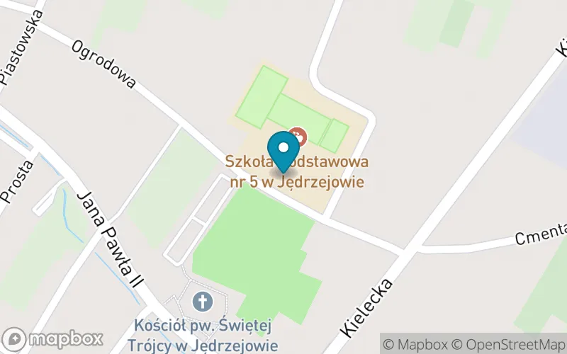 Lokalizacja: Szkoła Podstawowa nr 5 w Jędrzejowie