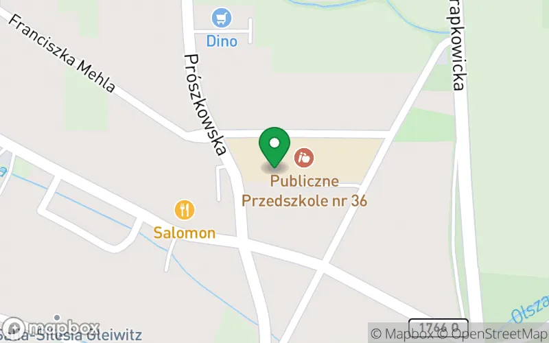 Lokalizacja: Przedszkole Publiczne nr 36 w Opolu