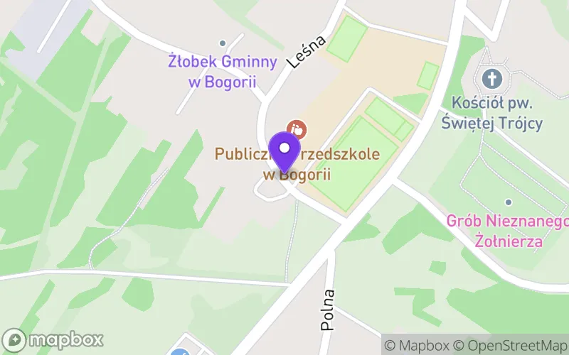 Lokalizacja: Liceum Ogólnokształcące im. Jana Pawła II w Bogorii