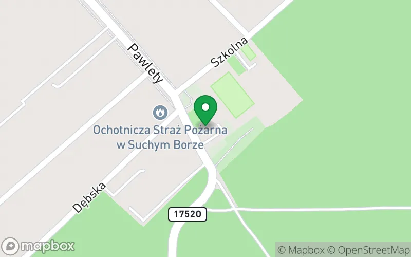 Lokalizacja: Publiczne Przedszkole w Suchym Borze