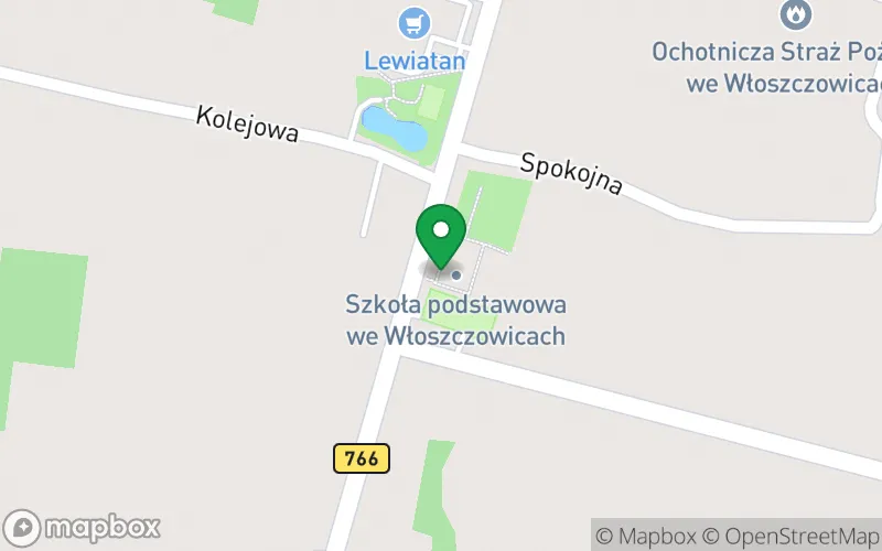 Lokalizacja: Przedszkole Publiczne we Włoszczowicach