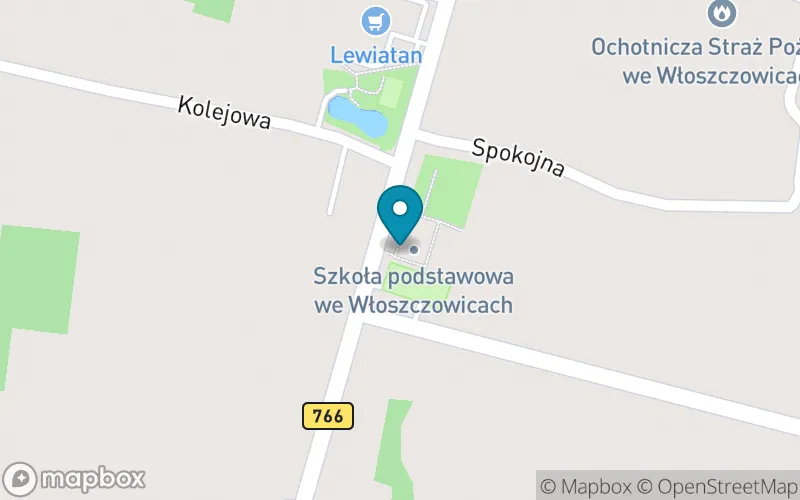 Lokalizacja: Szkoła Filialna we Włoszczowicach