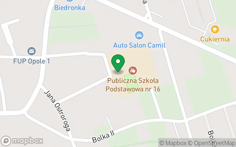 Lokalizacja: Przedszkole Publiczne nr 16 w Opolu