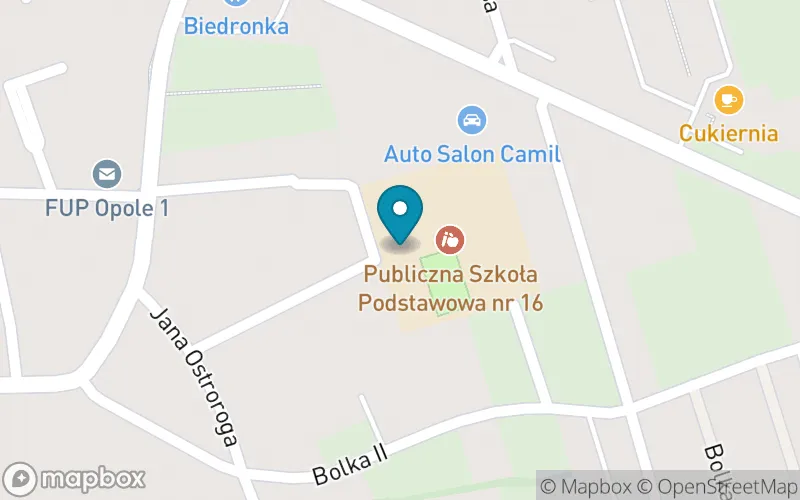 Lokalizacja: Publiczna Szkoła Podstawowa nr 16 Im.zofii Nałkowskiej w Opolu