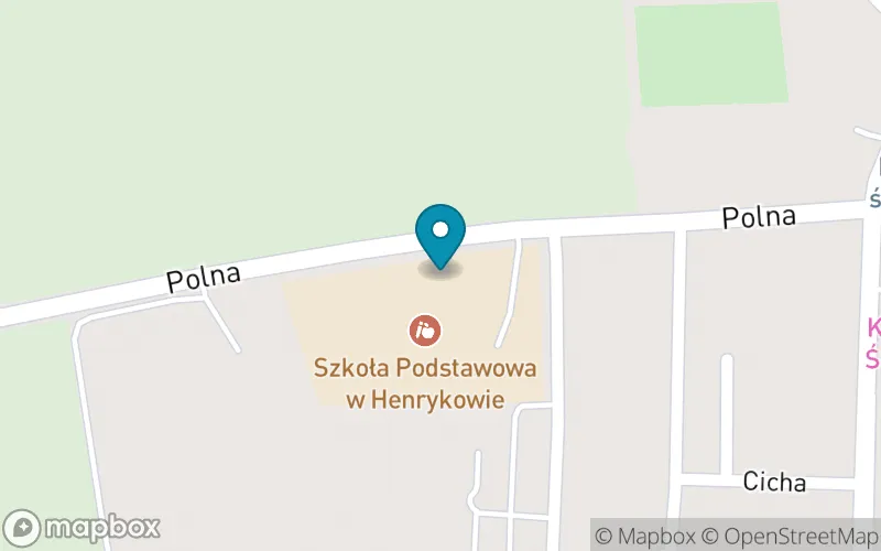 Lokalizacja: Szkoła Podstawowa w Henrykowie