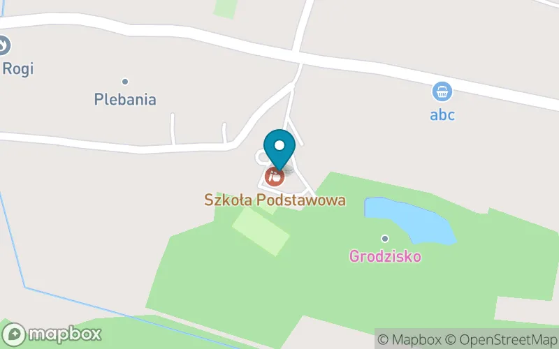 Lokalizacja: Szkoła Podstawowa im. Tadeusza Kościuszki w Rogach