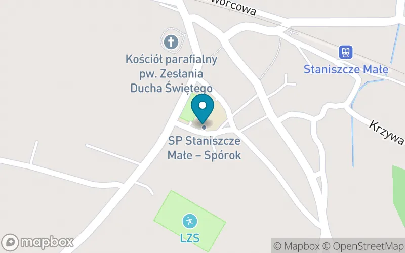 Lokalizacja: Publiczna Szkoła Podstawowa Staniszcze Małe-Spórok im. Św. Jacka