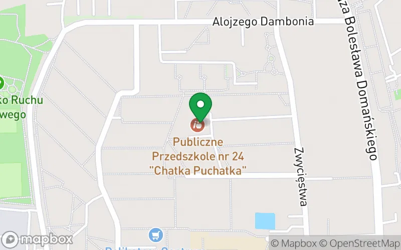 Lokalizacja: Przedszkole Publiczne nr 24 "Chatka Puchatka" w Opolu