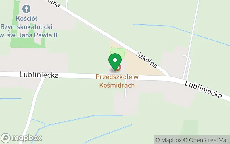 Lokalizacja: Przedszkole w Kośmidrach