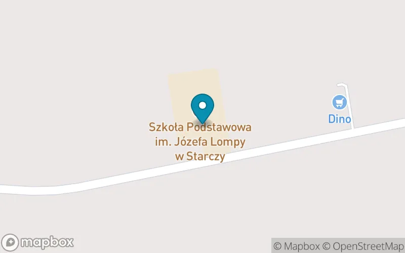 Lokalizacja: Szkoła Podstawowa im. Józefa Lompy w Starczy