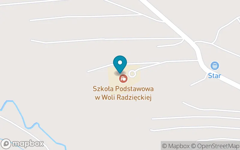Lokalizacja: Szkoła Podstawowa im. Jana Pawła II w Woli Radzięckiej