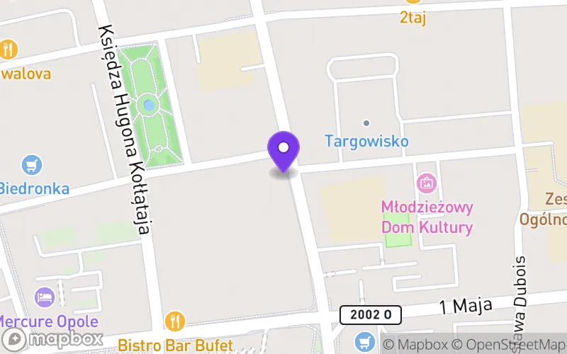 Lokalizacja: Niepubliczne Liceum Sztuk Plastycznych Cosinus w Opolu