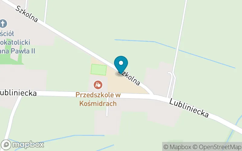 Lokalizacja: Szkoła Podstawowa im. Wandy Kawy i Bronisławy Kawy w Kośmidrach
