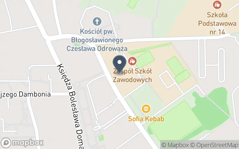 Lokalizacja: Zespół Szkół Zawodowych nr 4 im. Bronisława Koraszewskiego