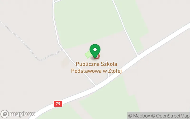 Lokalizacja: Publiczny Punkt Przedszkolny przy Publicznej Szkole Podstawowej w Złotej