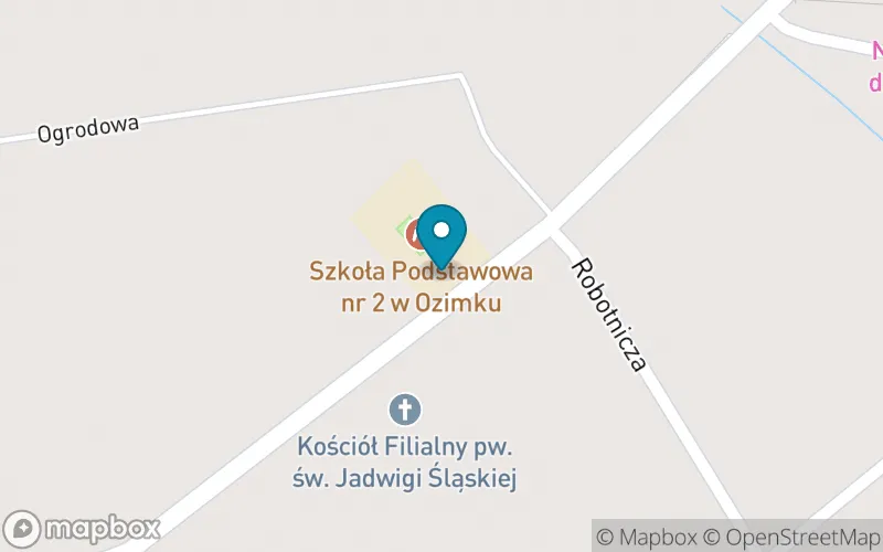 Lokalizacja: Szkoła Podstawowa nr 2 im. Marii Konopnickiej w Ozimku