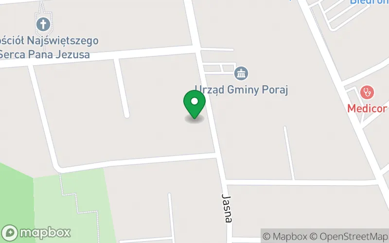 Lokalizacja: Samorządowe Publiczne Przedszkole w Poraju Leśne Skrzaty 42-360 Poraj ul. Jasna 14