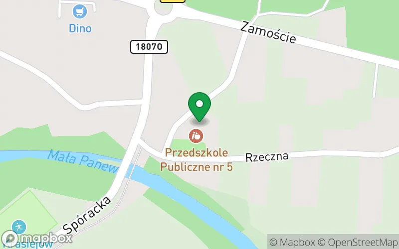 Lokalizacja: Przedszkole Publiczne nr 5 w Krasiejowie